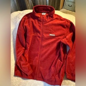 Red Columbia Fleece